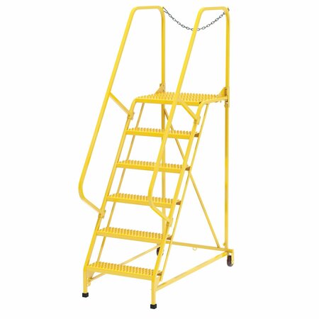 VESTIL 90 H Steel 6 Steps LAD-MM-6-G-YL